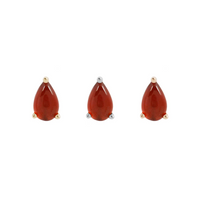 Buddha Jewelry Organics - Garnet Pear - Threadless End