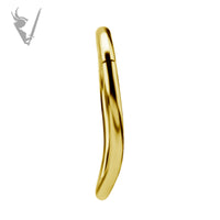 Valkyrie - Gold PVD Stainless steel  clickers rings