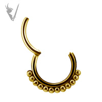 Valkyrie - Gold PVD CIicker - Stainless steel