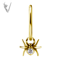 Valkyrie - CoCR/gold PVD charm set w/zirconia
