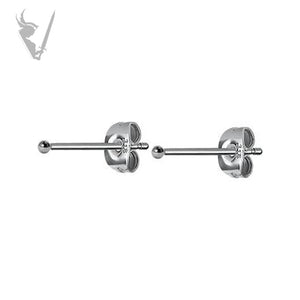 Valkyrie - Stainless steel ball ear studs