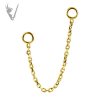 Valkyrie - 18K Gold connecting chain
