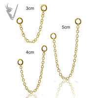 Valkyrie - Gold PVD Stainless steel chain