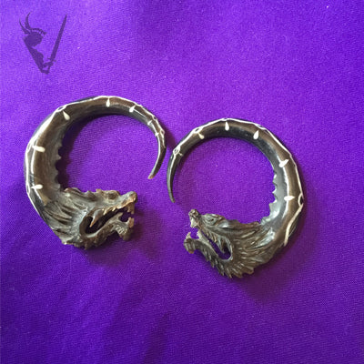 Valkyrie - Horn Dragon Ear Hangers