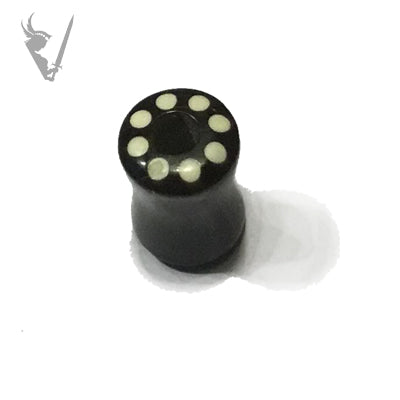 Valkyrie - Horn dot inlay plug