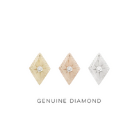 Buddha Jewelry Organics - Etoile - Genuine Diamond - Threadless End