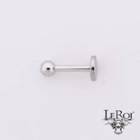 LeRoi Titanium Labrets w/plain ball