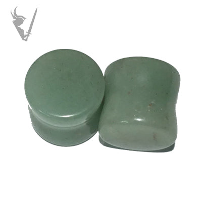 Valkyrie - Jade double flared plugs