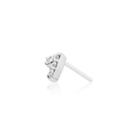 Junipurr - Chevron Swarovski®  Cz  - Threadless End