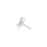 Junipurr - Gold Swarovski cz flower - Threadless End