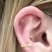 LeRoi - Spiral - 14k Threadless End