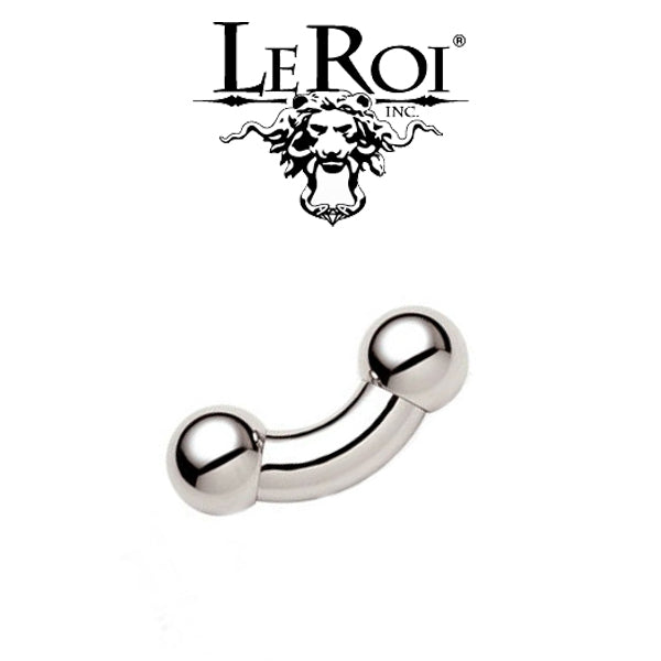 LeRoi curved barbell