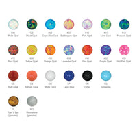 Neometal - Titanium Sun Cabochons - threadless end