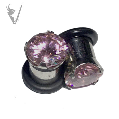 Valkyrie - Stainless steel jeweled plug