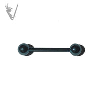 Valkyrie - Stainless steel coloured 14g barbells
