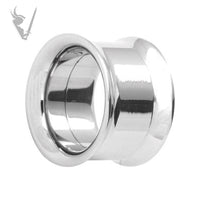 Valkyrie - Stainless steel screw on double  flared tunnel
