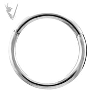 Valkyrie -Titanium plain clickers rings