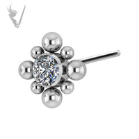 Valkyrie - Titanium threadless cluster set w/zirconia