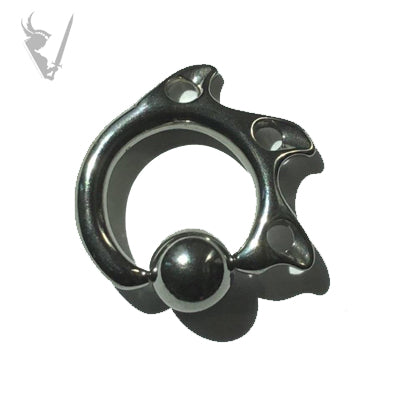 Valkyrie - Stainless steel tribal ring