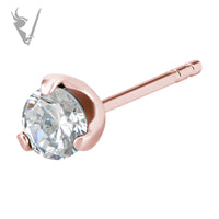 Valkyrie - Rose Gold PVD Stainless steel ear studs
