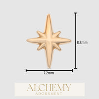 Alchemy Adornment - 14k Gold - Bangarang end
