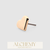 Alchemy Adornment - 14k Gold - Heart end
