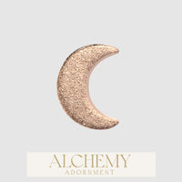 Alchemy Adornment - 14k Gold - Moon end