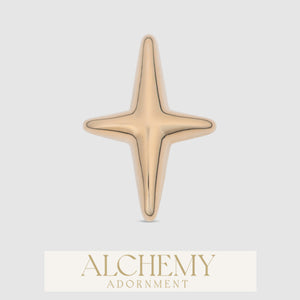 Alchemy Adornment - 14k Gold - Sparkle end