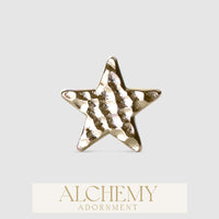 Alchemy Adornment - 14k Gold - Star end
