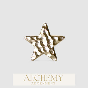 Alchemy Adornment - 14k Gold - Star end