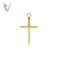 Valkyrie - Gold PVD - Classic cross charm
