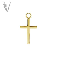 Valkyrie - Gold PVD - Classic cross charm
