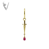 Valkyrie - CoCR/gold PVD - Knife Charm
