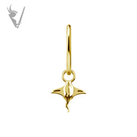 Valkyrie - CoCR/gold PVD - Stingray charm
