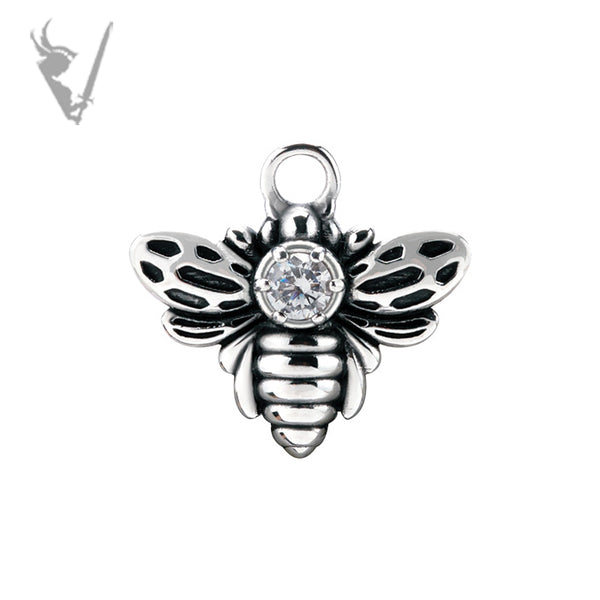 Valkyrie - Bee charm w/zirconia