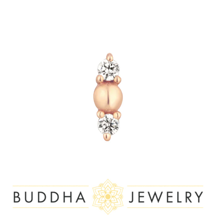 Buddha Jewelry Organics - Crushing - CZ - Threadless End