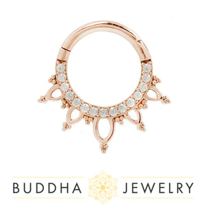 Buddha Jewelry Organics - Indra - 14k clicker - Threadless End