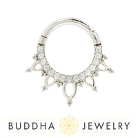 Buddha Jewelry Organics - Indra - 14k clicker - Threadless End
