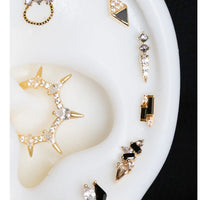 Buddha Jewelry Organics - Perspecttive - CZ/Spinel - Threadless End