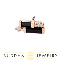 Buddha Jewelry Organics - Perspecttive - CZ/Spinel - Threadless End
