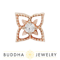 Buddha Jewelry Organics - Honor - Cz - Threadless End
