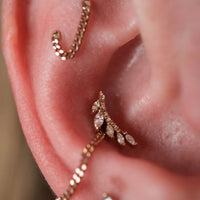 Buddha Jewelry Organics - Jardin - CZ - Threadless End
