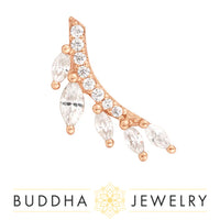 Buddha Jewelry Organics - Jardin - CZ - Threadless End