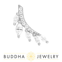 Buddha Jewelry Organics - Jardin - CZ - Threadless End