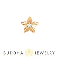Buddha Jewelry Organics - Lula - Diamond - Threadless End
