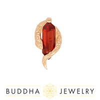 Buddha Jewelry Organics - Eve Was Framed - Garnet Threadless End
