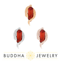 Buddha Jewelry Organics - Eve Was Framed - Garnet Threadless End
