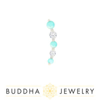 Buddha Jewelry Organics - Flow - Turquoise - Threadless End
