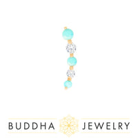 Buddha Jewelry Organics - Flow - Turquoise - Threadless End