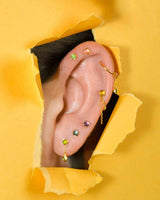 Buddha Jewelry Organics - Peekaboo Amethyst - Threadless End
